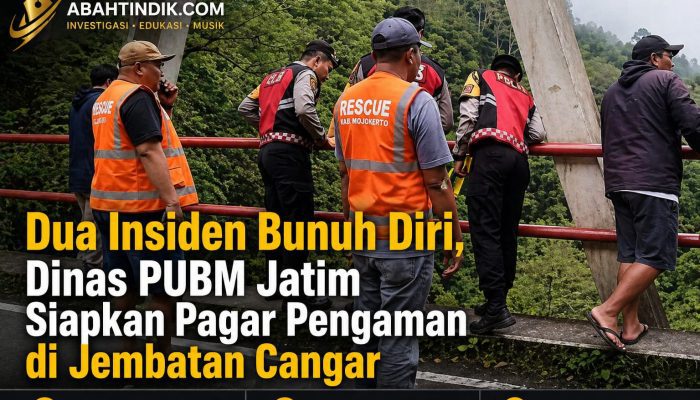 Dua Insiden Bunuh Diri, Dinas PUBM Jatim Siapkan Pagar Pengaman di Jembatan Cangar