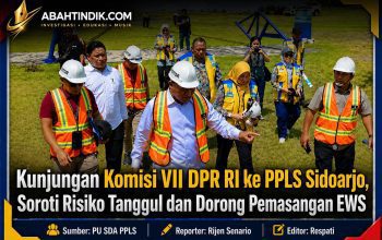 Kunjungan Komisi VII DPR RI ke PPLS Sidoarjo, Soroti Risiko Tanggul dan Dorong Pemasangan EWS