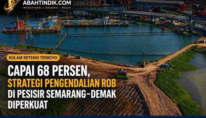 Kolam Retensi Terboyo Capai 68 Persen, Strategi Pengendalian Rob di Pesisir Semarang–Demak Diperkuat