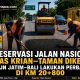 Preservasi Jalan Nasional Ruas Krian–Taman Dikebut, BBPJN Jatim–Bali Lakukan Perbaikan di KM 20+800