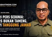 Hari Pers Sedunia 2026: Kebebasan Pers Bukan Tameng, Melainkan Tanggung Jawab