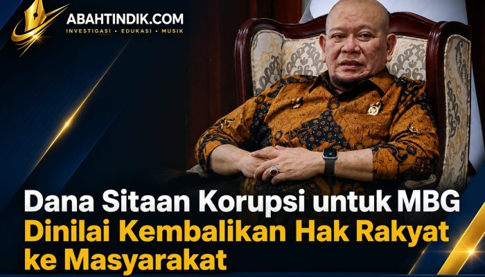 Dana Sitaan Korupsi untuk MBG Dinilai Kembalikan Hak Rakyat