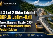 JLS Lot 2 Blitar Dikebut, BBPJN Jatim–Bali Target Rampung Oktober 2026 untuk Perkuat Konektivitas Pesisir Selatan