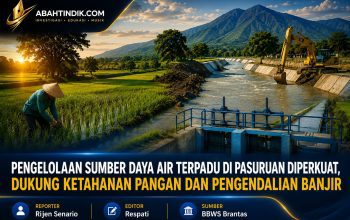 Pengelolaan Sumber Daya Air Terpadu di Pasuruan Diperkuat, Dukung Ketahanan Pangan dan Pengendalian Banjir