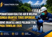 Pemantauan Kualitas Air di Wilayah Sungai Brantas Terus Diperkuat, BBWS Brantas Awasi Puluhan Titik pada Triwulan I 2026