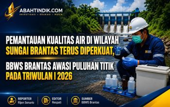 Pemantauan Kualitas Air di Wilayah Sungai Brantas Terus Diperkuat, BBWS Brantas Awasi Puluhan Titik pada Triwulan I 2026