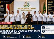 Sinergi Infrastruktur dan Penegakan Hukum Diperkuat, Kepala BBPJN DKI Jakarta–Jawa Barat Temui Kajati Jabar
