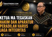 Ketua MA Tegaskan Hakim dan Aparatur Peradilan Harus Jaga Integritas