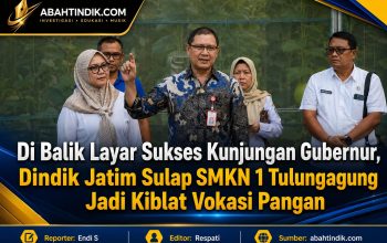 Di Balik Layar Sukses Kunjungan Gubernur, Dindik Jatim Sulap SMKN 1 Tulungagung Jadi Kiblat Vokasi Pangan