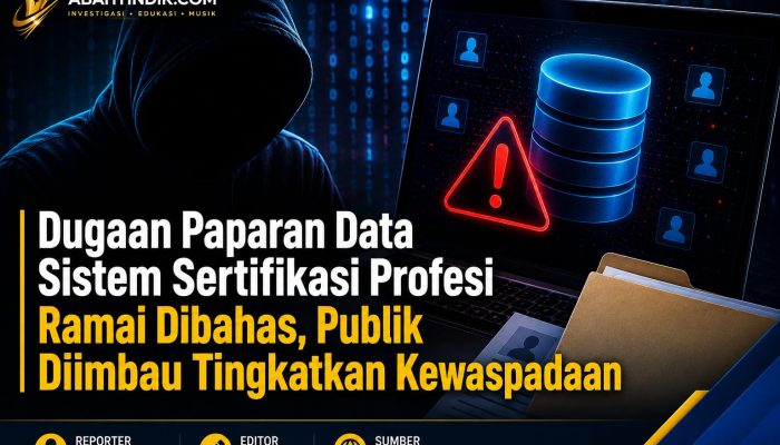 Dugaan Paparan Data Sistem Sertifikasi Profesi Ramai Dibahas, Publik Diimbau Tingkatkan Kewaspadaan