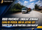 Rigid Pavement Lingkar Juwana Capai 85 Persen, BBPJN Jateng–DIY Targetkan Jalur Pantura Lebih Mantap