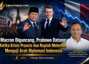 Macron Diguncang, Prabowo Datang: Ketika Krisis Prancis dan Rupiah Melemah Menguji Arah Diplomasi Indonesia