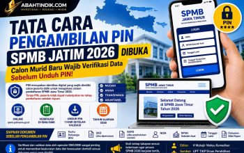 Tata Cara Pengambilan PIN SPMB Jatim 2026 Dibuka, Calon Murid Baru Wajib Verifikasi Data Sebelum Unduh PIN