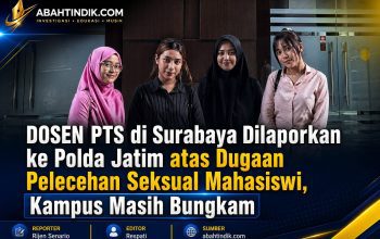 Dosen PTS di Surabaya Dilaporkan ke Polda Jatim atas Dugaan Pelecehan Seksual Mahasiswi, Kampus Masih Bungkam