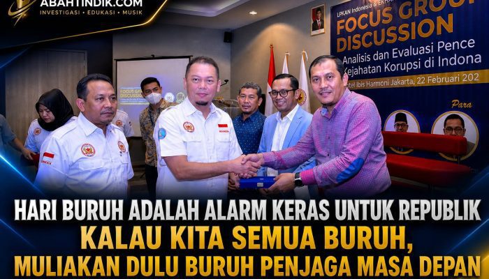 Hari Buruh Adalah Alarm Keras untuk Republik Kalau Kita Semua Buruh, Muliakan Dulu Buruh Penjaga Masa Depan