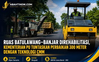 Ruas Batulawang–Banjar Direhabilitasi, Kementerian PU Tuntaskan Perbaikan 300 Meter dengan Teknologi CMM
