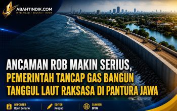 Ancaman Rob Makin Serius, Pemerintah Tancap Gas Bangun Tanggul Laut Raksasa di Pantura Jawa