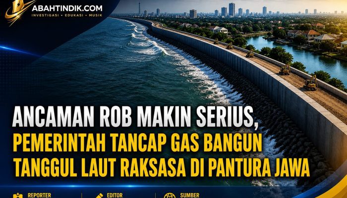 Ancaman Rob Makin Serius, Pemerintah Tancap Gas Bangun Tanggul Laut Raksasa di Pantura Jawa