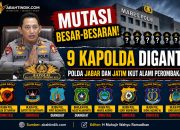 Kapolri Jenderal Pol. Listyo Sigit Prabowo Mutasi Besar-besaran, 9 Kapolda Diganti; Polda Jabar dan Jatim Ikut Alami Perombakan