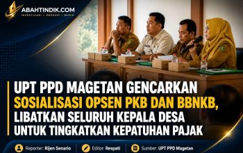 UPT PPD Magetan Gencarkan Sosialisasi Opsen PKB dan BBNKB, Libatkan Seluruh Kepala Desa untuk Tingkatkan Kepatuhan Pajak