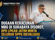 Dugaan Keracunan MBG di Surabaya Disorot, DPD LPKAN Jatim Minta Seluruh SPPG Dievaluasi