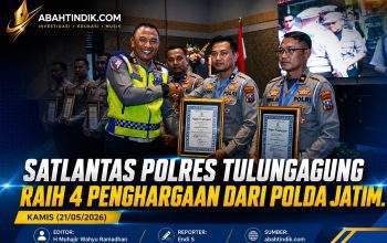 Satlantas Polres Tulungagung Raih 4 Penghargaan Dari Polda Jatim