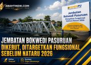 Jembatan Bokwedi Pasuruan Dikebut, Ditargetkan Fungsional Sebelum Nataru 2026