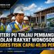 Menteri PU Tinjau Pembangunan Sekolah Rakyat Wonosobo, Progres Fisik Capai 40,06 Persen