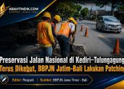 Preservasi Jalan Nasional di Kediri–Tulungagung Terus Dikebut, BBPJN Jatim-Bali Lakukan Patching di Sejumlah Titik