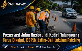 Preservasi Jalan Nasional di Kediri–Tulungagung Terus Dikebut, BBPJN Jatim-Bali Lakukan Patching di Sejumlah Titik