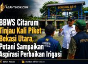 BBWS Citarum Tinjau Kali Piket Bekasi Utara, Petani Sampaikan Aspirasi Perbaikan Irigasi