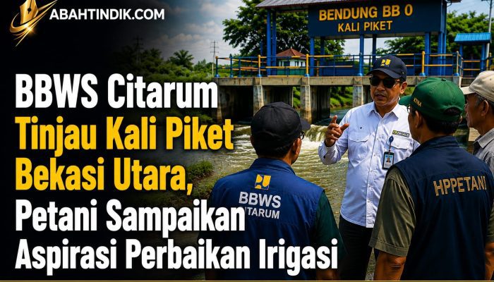 BBWS Citarum Tinjau Kali Piket Bekasi Utara, Petani Sampaikan Aspirasi Perbaikan Irigasi