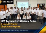 UKW Angkatan ke-24 Unitomo Tuntas, Seluruh 21 Peserta Dinyatakan Kompeten