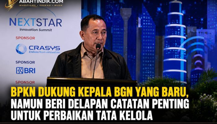 BPKN Dukung Kepala BGN yang Baru, Namun Beri Delapan Catatan Penting untuk Perbaikan Tata Kelola