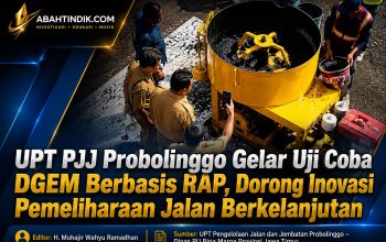 UPT PJJ Probolinggo Gelar Uji Coba DGEM Berbasis RAP, Dorong Inovasi Pemeliharaan Jalan Berkelanjutan
