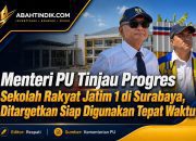 Menteri PU Tinjau Progres Sekolah Rakyat Jatim 1 di Surabaya, Ditargetkan Siap Digunakan Tepat Waktu