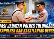 Rotasi Jabatan Polres Tulungagung, Wakapolres dan Kasatlantas Bergeser