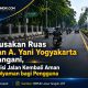 Kerusakan Ruas Jalan A. Yani Yogyakarta Ditangani, Kondisi Jalan Kembali Aman dan Nyaman bagi Pengguna