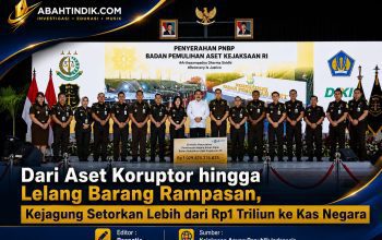 Dari Aset Koruptor hingga Lelang Barang Rampasan, Kejagung Setorkan Lebih dari Rp1 Triliun ke Kas Negara