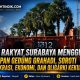 Aksi Rakyat Surabaya Menggugat di Depan Gedung Grahadi, Soroti Demokrasi, Ekonomi, dan Oligarki Kekuasaan