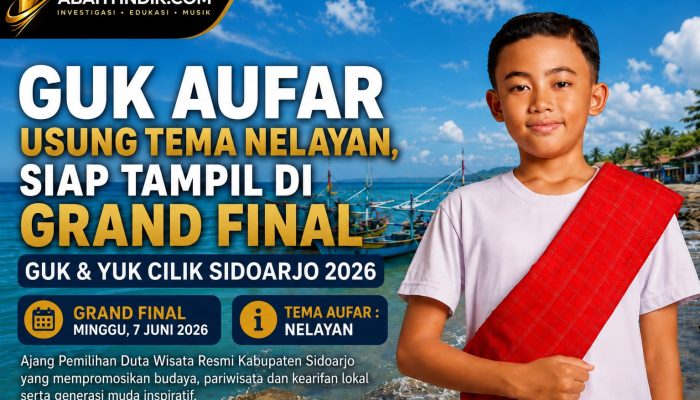 Guk Cilik Aufar Usung Tema Nelayan, Siap Tampil di Grand Final Guk & Yuk Cilik Sidoarjo 2026