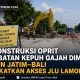Rekonstruksi Oprit Jembatan Kepuh Gajah Dimulai, BBPJN Jatim-Bali Tingkatkan Akses JLU Lamongan
