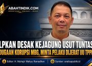 LPKAN Desak Kejagung Usut Tuntas Dugaan Korupsi MBG, Minta Pelaku Dijerat UU TPPU