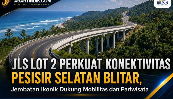 JLS Lot 2 Perkuat Konektivitas Pesisir Selatan Blitar, Jembatan Ikonik Dukung Mobilitas dan Pariwisata
