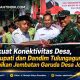Perkuat Konektivitas Desa, Plt Bupati dan Dandim Tulungagung Resmikan Jembatan Garuda Desa Joho