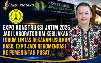 Expo Konstruksi Jatim 2026 Jadi Laboratorium Kebijakan, Forum Lintas Rekanan Usulkan Hasil Expo Jadi Rekomendasi ke Pemerintah Pusat