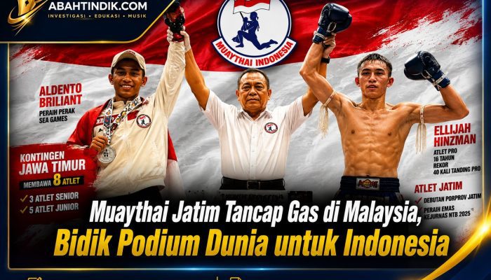 Muaythai Jatim Tancap Gas di Malaysia, Bidik Podium Dunia untuk Indonesia