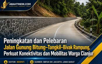 Peningkatan dan Pelebaran Jalan Gunung Bitung–Tangkil–Bivak Rampung, Perkuat Konektivitas dan Mobilitas Warga Cianjur