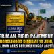 Pekerjaan Rigid Pavement JLU Probolinggo Dimulai 18 Juni, Pengalihan Arus Berlaku Hingga Agustus 2026