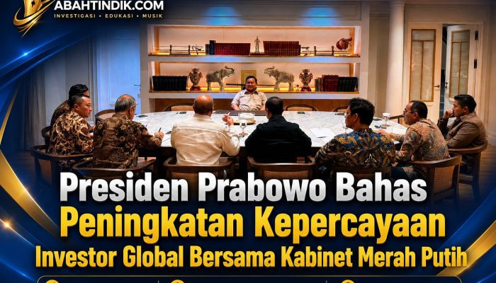 Presiden Prabowo Bahas Lonjakan Investasi Asing, Perintahkan Data Disampaikan Terbuka kepada Publik